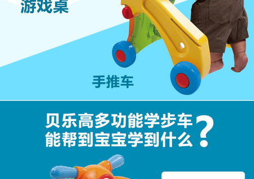 贝乐高playgo 婴幼玩具 益智玩具 早教玩具 情景玩具 多功能音乐学步车 2446
